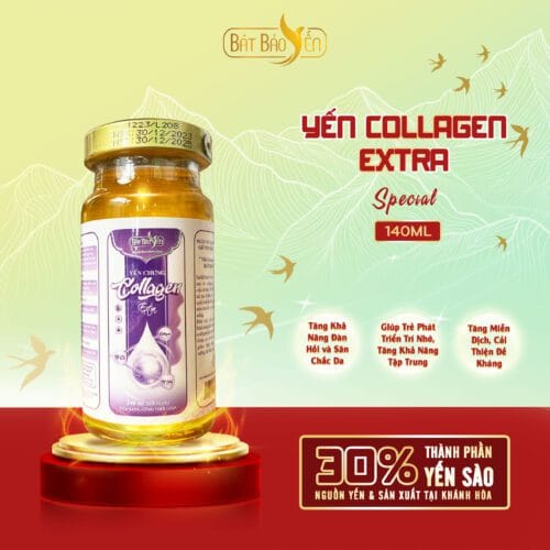 Yến Chưng Sẵn - Yến Collagen Extra - 140ml -  Special