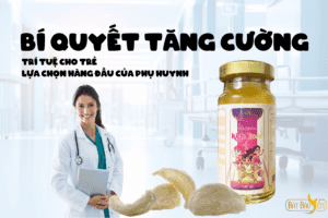 Yến tự nhiên dành cho trẻ. Hỗ trợ tăng cường miễn dịch giúp bé khỏe mạnh
