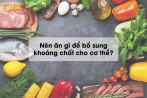 Cải thiện khoáng chất tự nhiên cho cơ thể từ rau củ.