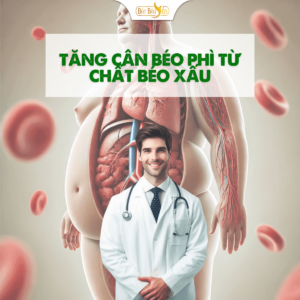 Chất béo chuyển hóa xấu dẫn đến dư thừa chất trong cơ thể.