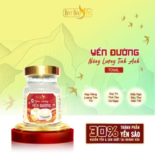 Yến Có Đường Chưng Sẵn Hũ 70ml - NLTA