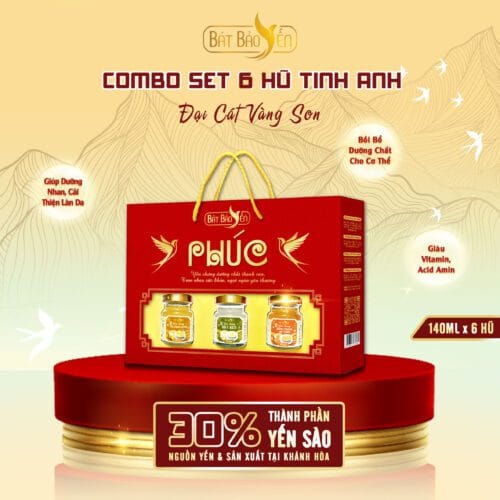 Set Quà Tặng Phổ Biến - 6 Hũ Yến 70ml