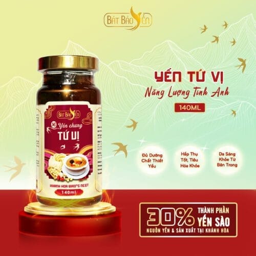 Yến Tứ Vị Chưng Sẵn Hũ 140ml - NLTA