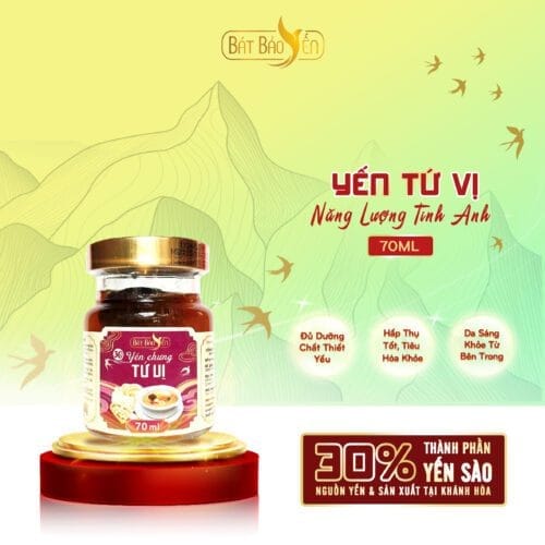 Yến Tứ Vị Chưng Sẵn Hũ 70ml - NLTA