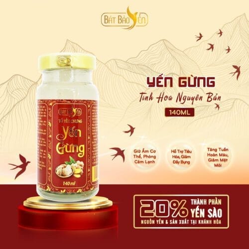 Yến Chưng Sẵn - Yến Gừng - 140ml - THNB