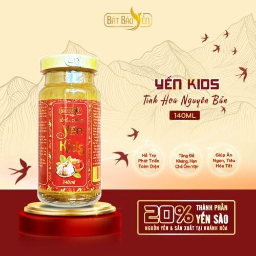 Yến Chưng Sẵn - Yến Kids - 140ml - THNB